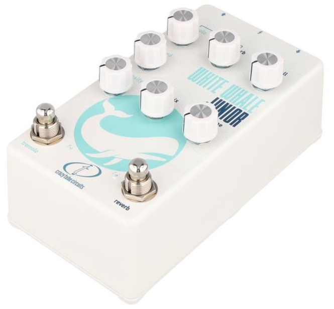 Crazy Tube Circuit White Whale Junior Reverb / Tremolo - Pedal de reverb / delay / eco - Variation 1