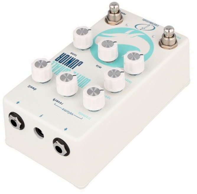 Crazy Tube Circuit White Whale Junior Reverb / Tremolo - Pedal de reverb / delay / eco - Variation 2