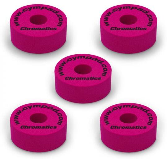 Cympad Set 5 Pads Cympad Chromatics Crimson - Arandelas para batería - Main picture