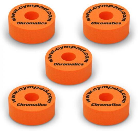 Cympad Set 5 Pads Cympad Chromatics Orange - Arandelas para batería - Main picture