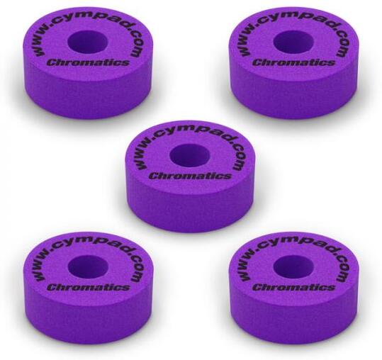 Cympad Set 5 Pads Cympad Chromatics Violet - Arandelas para batería - Main picture