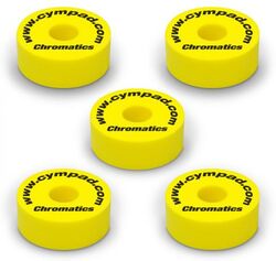 Arandelas para batería Cympad SET 5 PADS CYMPAD CHROMATICS JAUNE