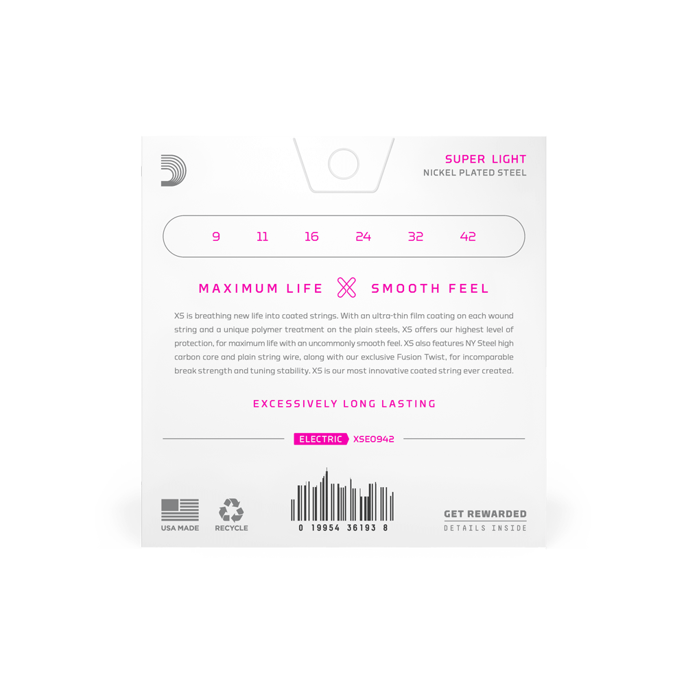 D'addario Jeu De 6 Cordes 09-42 Super Light Coated Electric Guitar Strings 2-pack - Cuerdas guitarra eléctrica - Variation 6