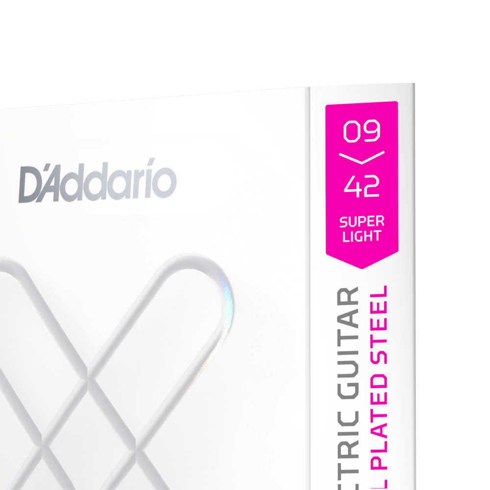 D'addario Jeu De 6 Cordes 09-42 Super Light Coated Electric Guitar Strings 2-pack - Cuerdas guitarra eléctrica - Variation 7
