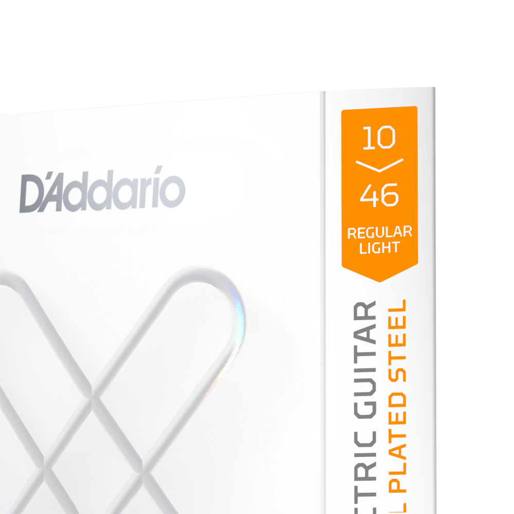 D'addario Jeu De 6 Cordes 10-46 Regular Light Coated Electric Guitar Strings 2-pack - Cuerdas guitarra eléctrica - Variation 7