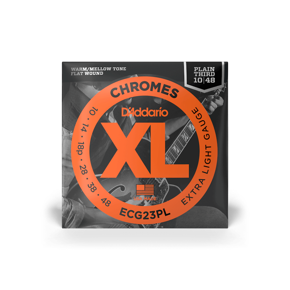 D'addario Jeu De 6 Cordes 10-48 Extra Light, Plain Third, Xl Chromes Electric Guitar Strings - Cuerdas guitarra eléctrica - Variation 5