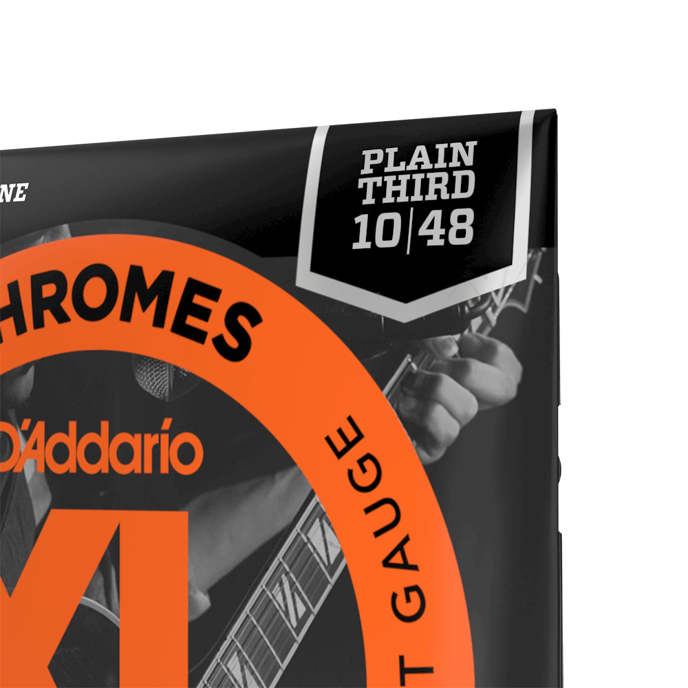 D'addario Jeu De 6 Cordes 10-48 Extra Light, Plain Third, Xl Chromes Electric Guitar Strings - Cuerdas guitarra eléctrica - Variation 7