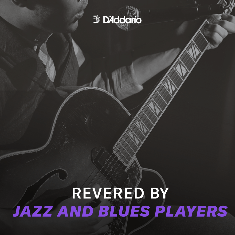 D'addario Jeu De 6 Cordes 11-50 Jazz Light, Plain Third, Xl Chromes Electric Guitar Strings - Cuerdas guitarra eléctrica - Variation 2