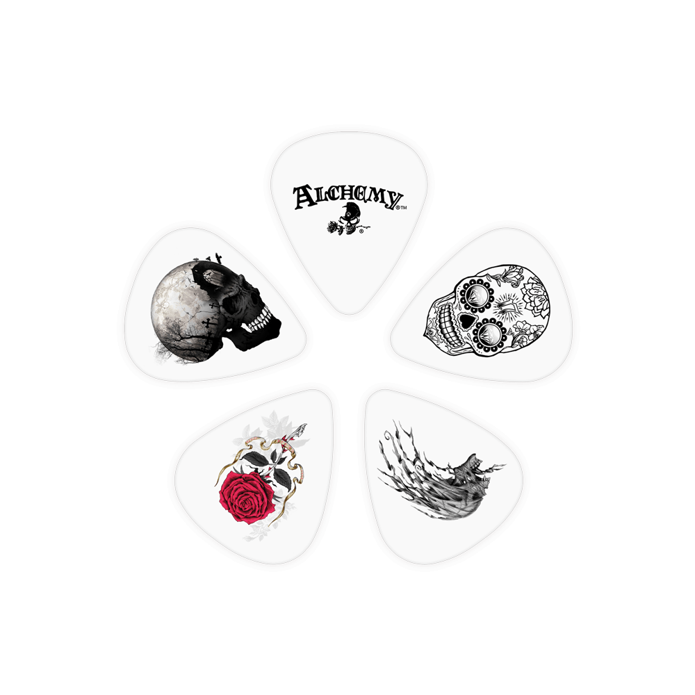 D'addario 1cwh4-02al Alchemy Picks Crypt Collection - Púas - Variation 1