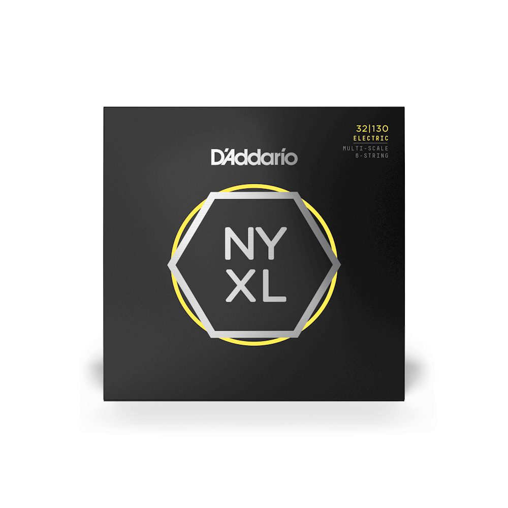 D'addario Jeu De 6 Cordes 32-130 Hybrid Light 6-string, Multiscale, Nyxl Bass Guitar Strings - Cuerdas guitarra eléctrica - Variation 1