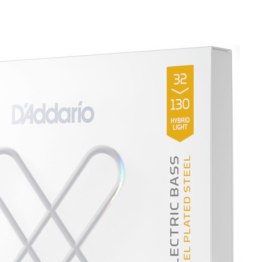 D'addario Jeu De 6 Cordes 32-130 Hybrid Light, Multiscale Coated Bass Strings - Cuerdas guitarra eléctrica - Variation 3