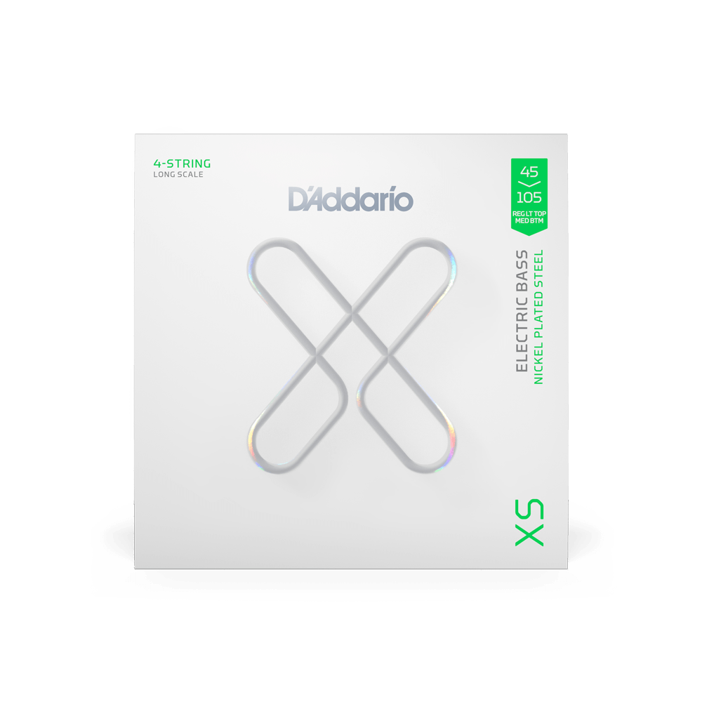 D'addario 45-105 Light Top Medium Bottom, Long Scale Coated Bass Strings - Cuerdas guitarra eléctrica - Variation 1