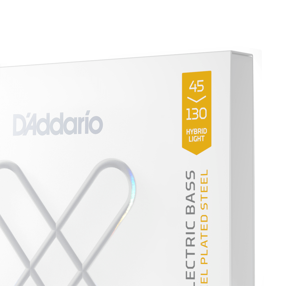 D'addario Jeu De 5 Cordes 45-130 Hybrid Light, Multiscale Coated Bass Strings - Cuerdas guitarra eléctrica - Variation 3