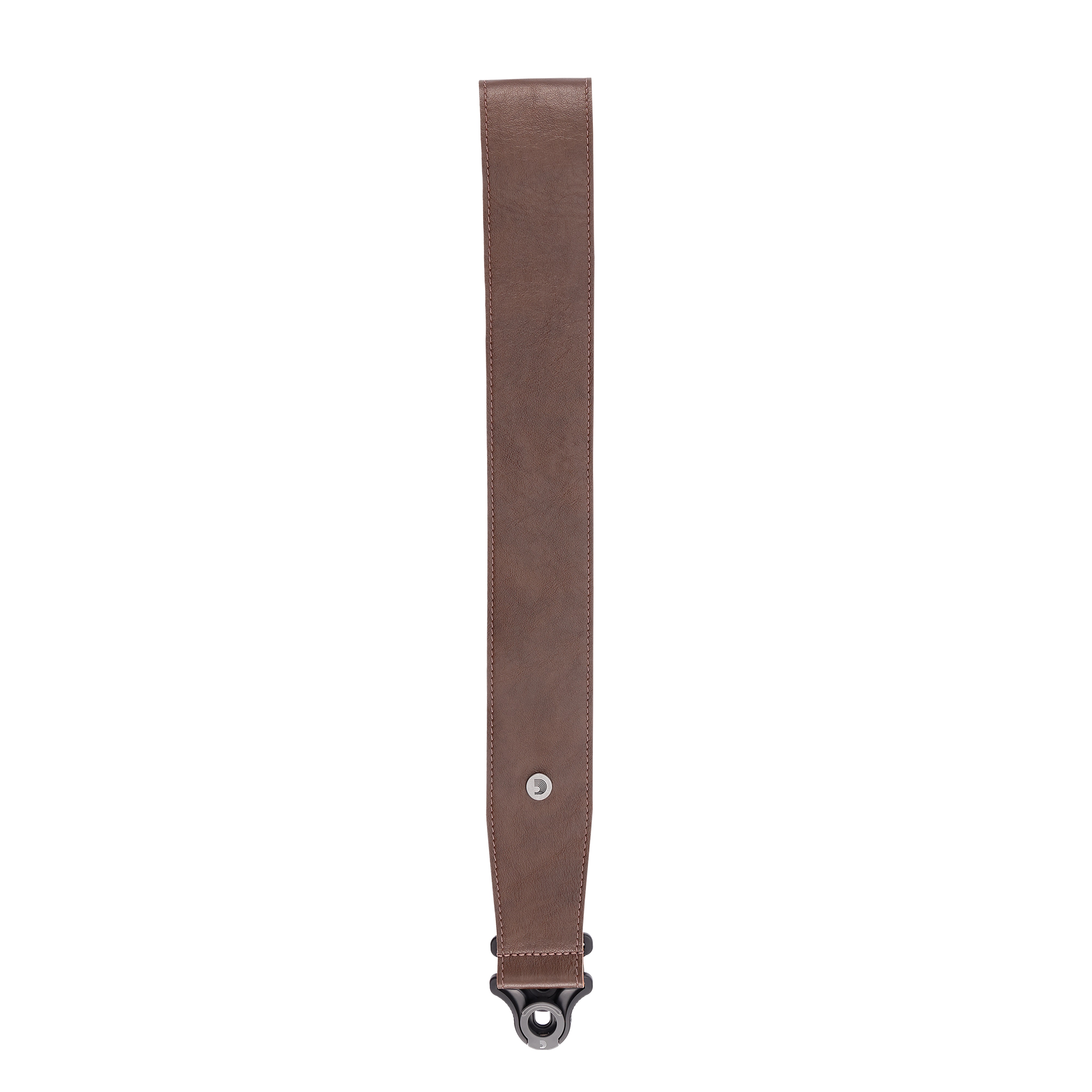 D'addario Auto Lock Cuir Guitar Strap Brown 6,3 Cm - Correa - Variation 2