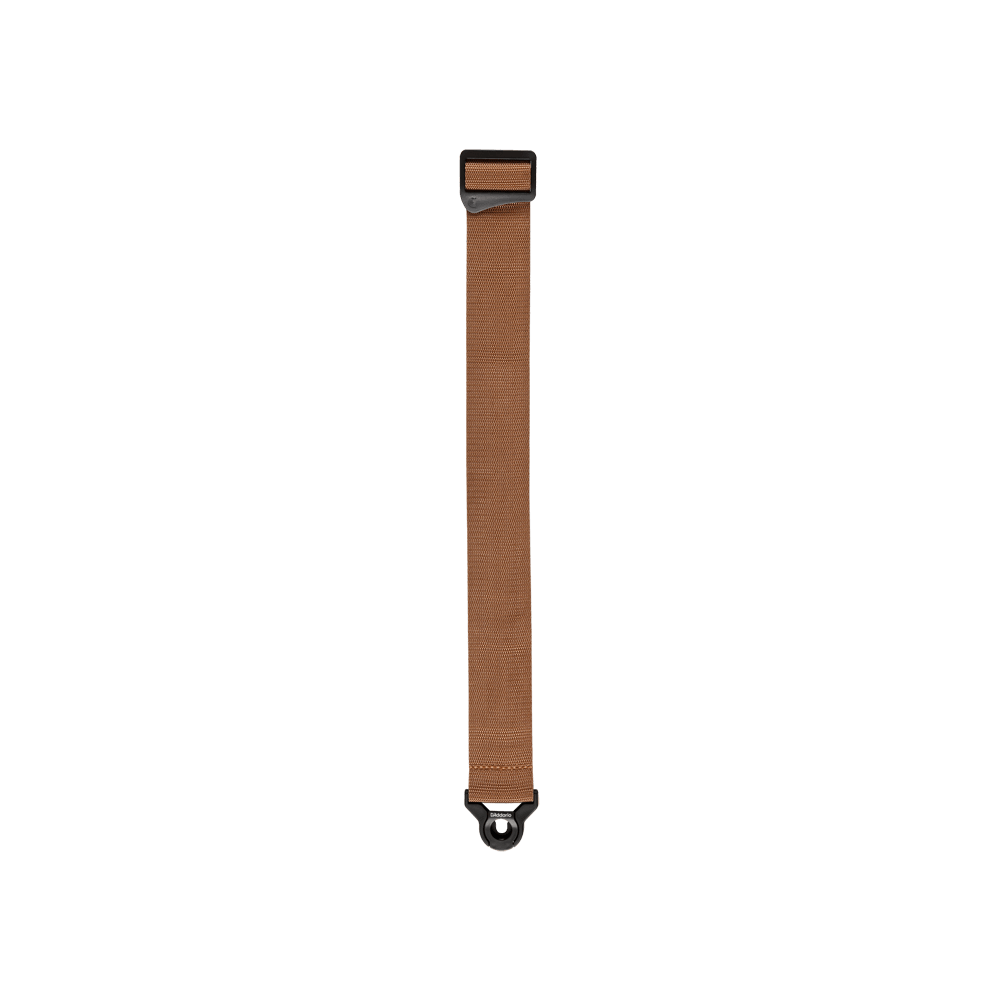 D'addario Auto Lock Guitar Strap, Brown - Correa - Variation 1