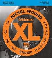EXL160 Nickel Wound Electric Bass 50-105 - juego de 4 cuerdas