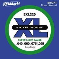 EXL220 Bass(4) Nickel Wound 40-95 - juego de 4 cuerdas