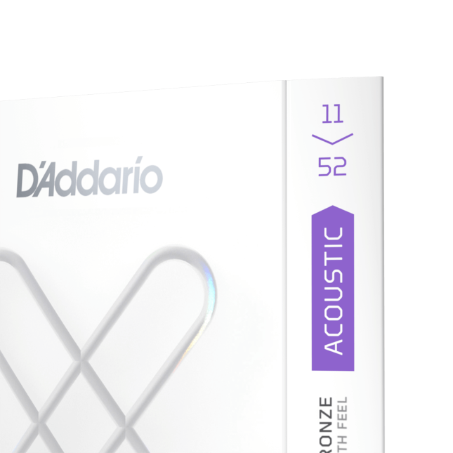 D'addario Cordes Xs 80/20 Bronze Avec RevÊtement Pour Guitare Acoustique, 11-52 Custom Light - Cuerdas guitarra acústica - Variation 4