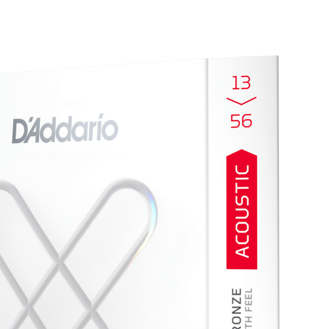 D'addario Cordes Xs 80/20 Bronze Avec RevÊtement Pour Guitare Acoustique, 13-56 Medium - Cuerdas guitarra acústica - Variation 1