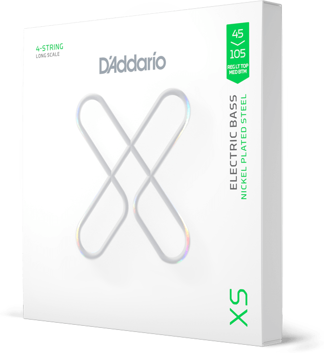 D'addario 45-105 Light Top Medium Bottom, Long Scale Coated Bass Strings - Cuerdas guitarra eléctrica - Main picture