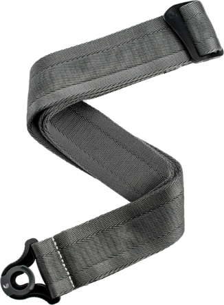 D'addario 50bal09 Auto Lock Guitar Strap, Metal Grey - Correa - Main picture