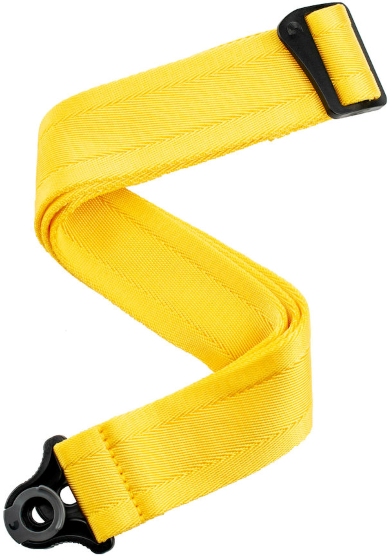 D'addario Auto Lock Strap Mellow Yellow - Correa - Main picture
