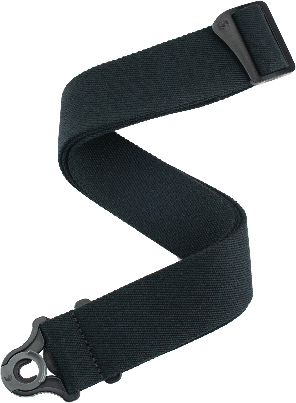 D'addario Auto Lock Strap Skater Black - Correa - Main picture