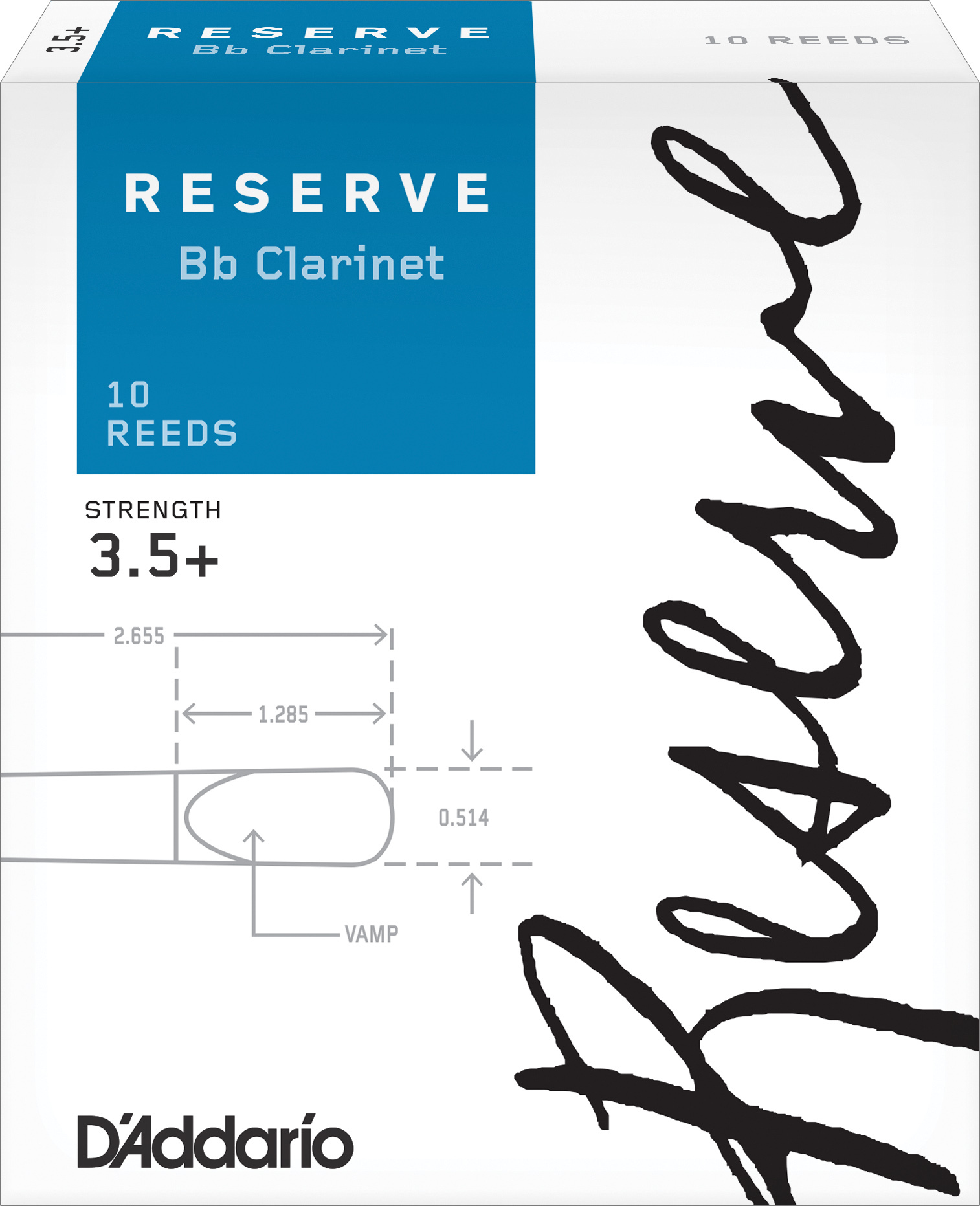 D'addario Dcr10355 - Caña para clarinete - Main picture