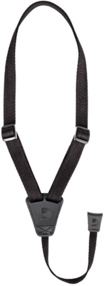 D'addario Eco-comfort Ukulele Strap Black - Accesorios para Otros instrumentos de cuerda - Main picture