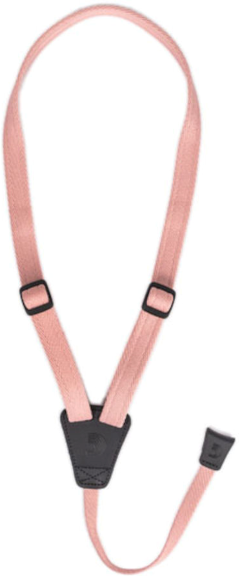 D'addario Eco-comfort Ukulele Strap Coral - Accesorios para Otros instrumentos de cuerda - Main picture