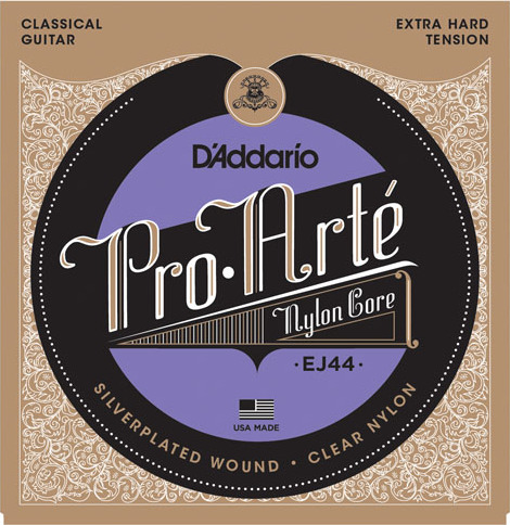 D'addario Jeu De 6 Cordes Ej44 Pro Arte  Classical Nylon Core - Hard Tension - Cuerdas guitarra clásica nylon - Main picture