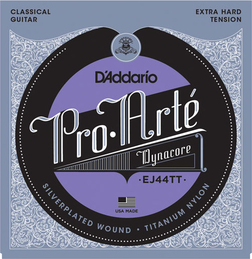 D'addario Jeu De 6 Cordes Ej44t Pro Arte Classical Dynacore - Extra Hard Tension - Cuerdas guitarra clásica nylon - Main picture