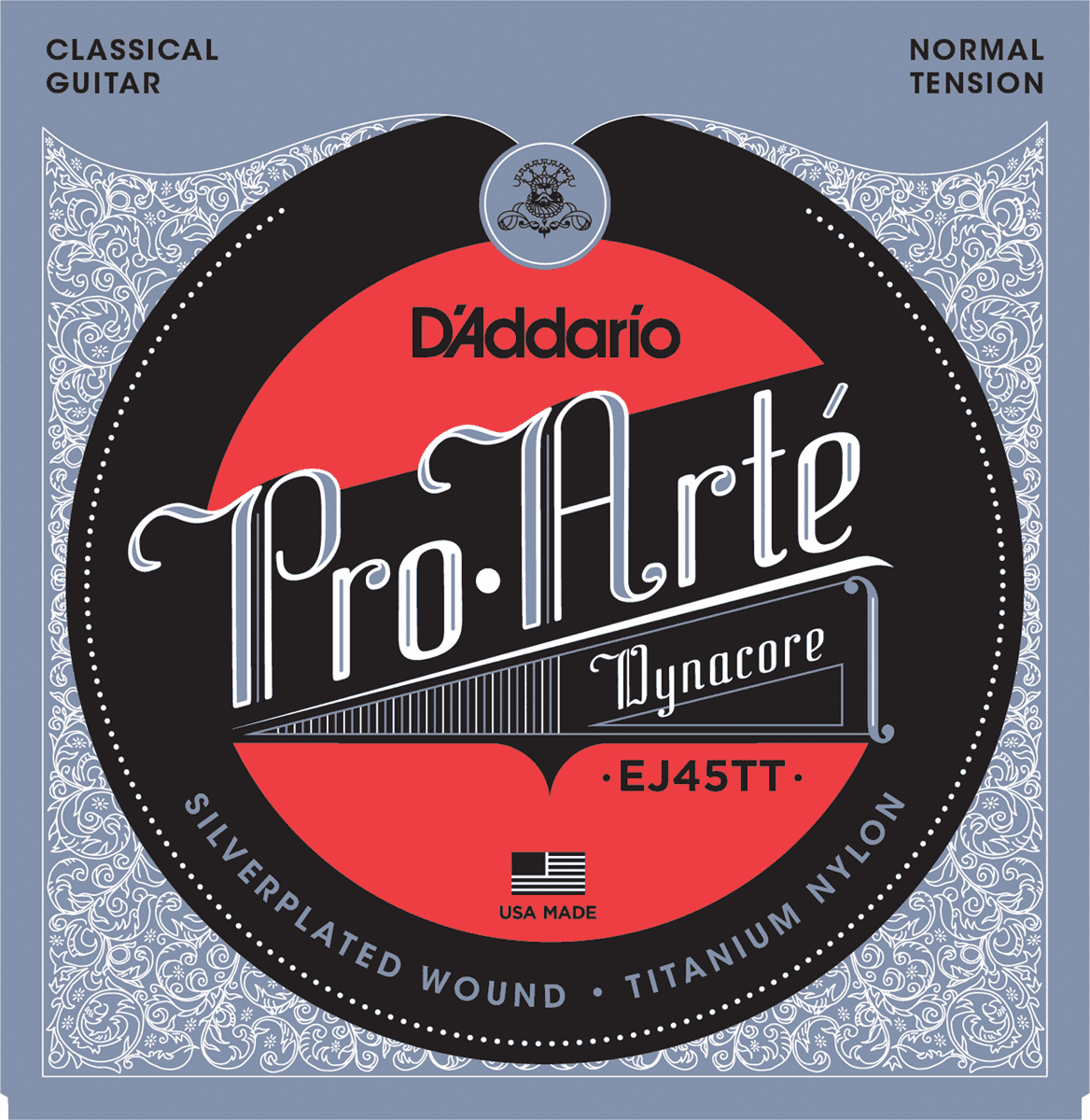 D'addario Jeu De 6 Cordes Ej45tt Pro Arte Classical Dynacore Normal Tension - Cuerdas guitarra clásica nylon - Main picture