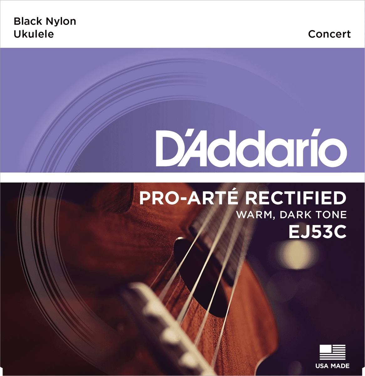 D'addario Ej53c Pro-artÉ Rectified Ukulele Concert - Cuerdas ukulele - Main picture