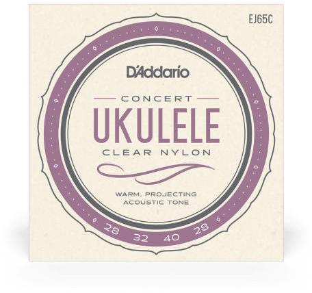 Cuerdas ukulele D'addario EJ65C Pro Arte UKULELE Custom Extruded Concert