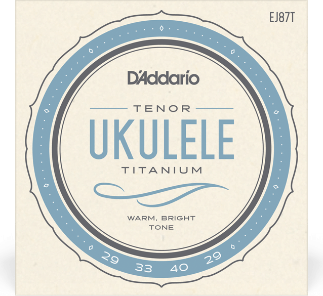D'addario Ej87t UkulÉlÉ Tenor (4)  Pro-artÉ Titanium 029-029 - Cuerdas ukulele - Main picture