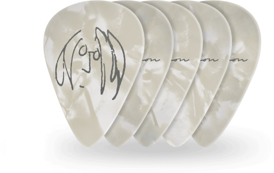 D'addario MÉdiators Guitare Signature John Lennon, Calibre Medium (0,7 Mm), Paquet De 10 - Púas - Main picture