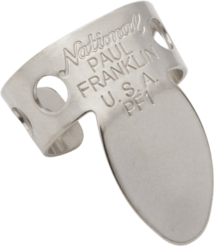 D'addario Np2-04pf Paul Franklin National Finger Picks, Nickel 4-pack - Púas - Main picture