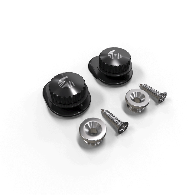 D'addario Ns Strap Lock System - Nickel - Strap lock - Main picture
