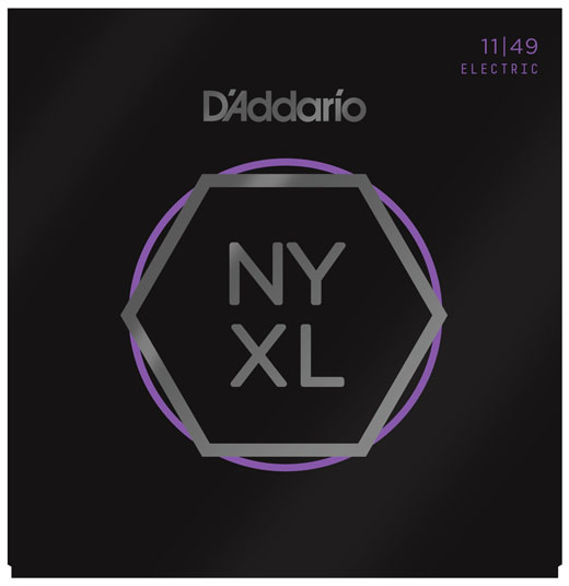 D'addario Jeu De 6 Cordes Nyxl1149 Nickel Wound Electric Guitar Medium 11-49 - Cuerdas guitarra eléctrica - Main picture