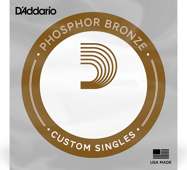 D'addario Corde Au DÉtail Pb059 Folk (1) Phosphor Bronze Wound 059 - Cuerdas guitarra acústica - Main picture