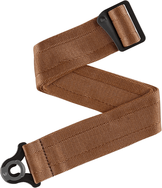 D'addario Sangle Auto Lock Pour Guitare, Umber Brown - Correa - Main picture