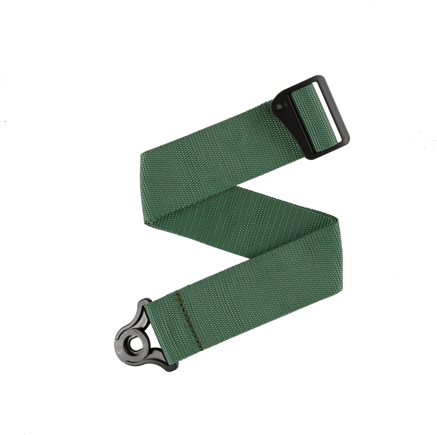D'addario Sangle Auto Lock Pour Guitare, Vert - Correa - Main picture
