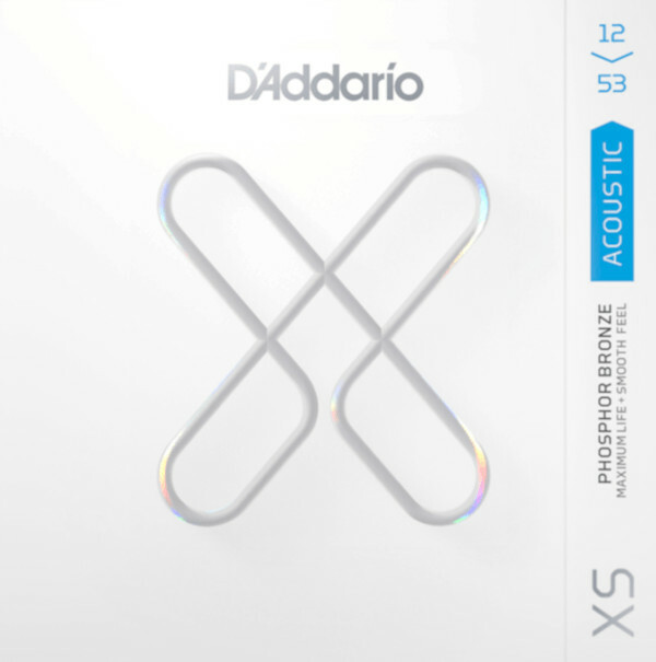 D'addario Xsapb1253 Phosphor Bronze Coated Acoustic Guitar 6c 12-53 - Cuerdas guitarra acústica - Main picture