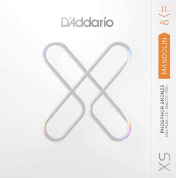 Cuerdas mandolina D'addario XSM1140  Phosphore Bronze Medium 11-40