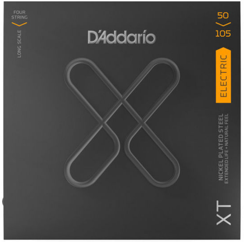 D'addario Xtb50105 Nps Electric Bass Long Scale 6c 50-105 - Cuerdas para bajo eléctrico - Main picture