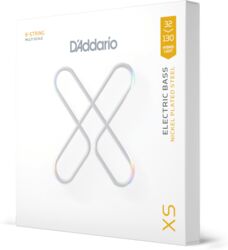 Cuerdas guitarra eléctrica D'addario 32-130 Hybrid Light, Multiscale Coated Bass Strings - Juego de cuerdas