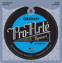 Cuerdas guitarra clásica nylon D'addario EJ46TT Pro Arte Classical Dynacore - Juego de cuerdas