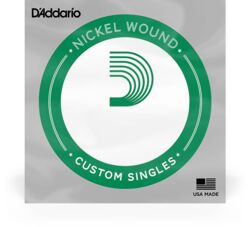 Cuerdas guitarra eléctrica D'addario Electric (1) NW030  Single XL Nickel Wound 030 - Cuerdas por unidades