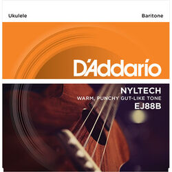 Cuerdas ukulele D'addario Nyltech Ukulele Bariton 26-30 EJ88B - Juego de cuerdas